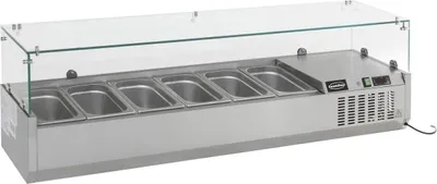 Image de Vitrine de comptoir Combisteel 1/4 Gn