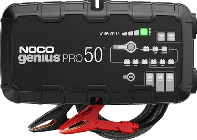 Produktbild von Professionelles, automatisches Batterieladegerät – 6V, 12V und 24V Autobatterieladegerät und Erhaltungs-/Trickladegerät für alle Batterietypen