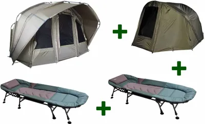 Image de MK Fort Knox 2.0 Bivvy 2Man + 2 Bedchairs + Winterskin
