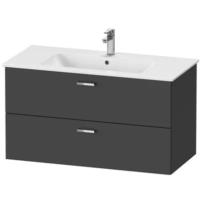 Produktbild von Duravit XBase Waschtischunterbau wandhängend B:100 cm mit 2 Schubkästen, XB612204949