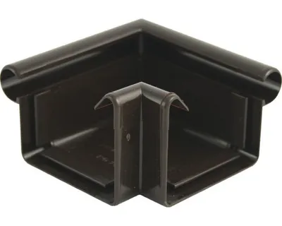 Produktbild von Marley Rinnenwinkel NW 70 mm, Außenecke, 90°, Kastenform, braun
