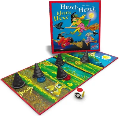 Obrázek produktu pro Zoch Husch Husch kleine Hexe, Stolní hra, Závod, 3 rok/roky, Rodinná hra