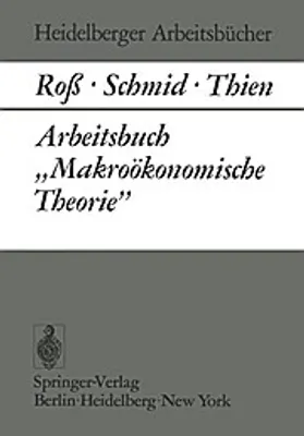 Produktbild von Arbeitsbuch "Makroökonomische Theorie"
