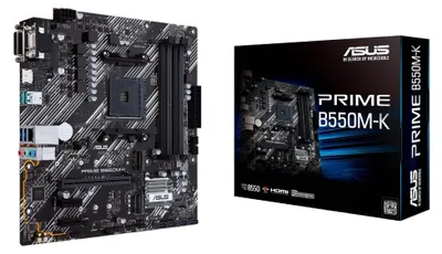 Produktbild von Asus 90Mb1Gc0-M0Eay0 Prime B550M-K Argb//M4,B550,2Dimm,Dual M.2,Aura,Mb