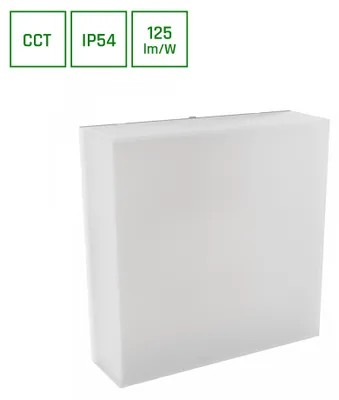 Produktbild von SCATOLO LED Wandleuchte 20W CCT Außenleuchte IP54 Weiß