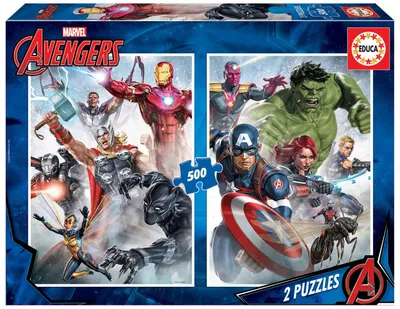 Immagine prodotto di Puzzle 500 pezzi 2 x 500 Avengers 17994