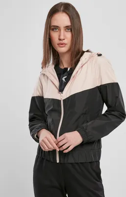 Obrázok produktu pre Urban Classics Dámska vetrovka hellpink bk - L