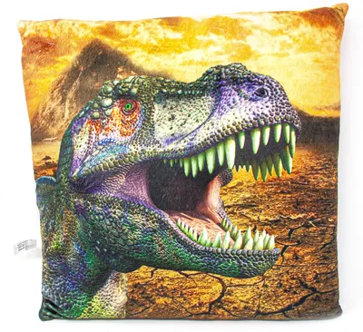 Image de Coussin en tissu - T-Rex - 35x35