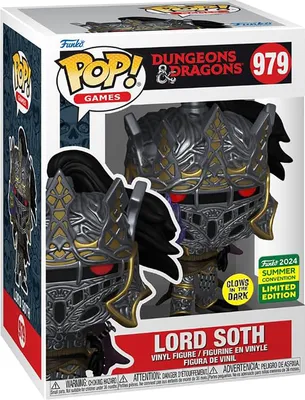 Zdjęcie produktu dla Funko POP Dungeons & Dragons 979 Lord Soth GLOW Summer Convention 2024