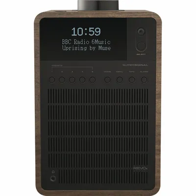 Produktbild von REVO SuperSignal DAB+ / FM / Bluetooth Kombi-Radio Walnuss-Schwarz