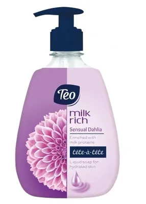 Produktbild von Feuchtigkeitsspendende Handseife Dahlienduft antibakteriell 400 ml