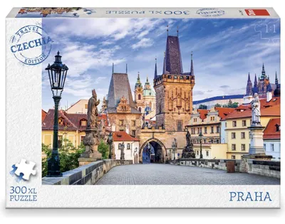 Zdjęcie produktu dla Puzzle Dino, wieża Malostranská, 300 dużych elementów