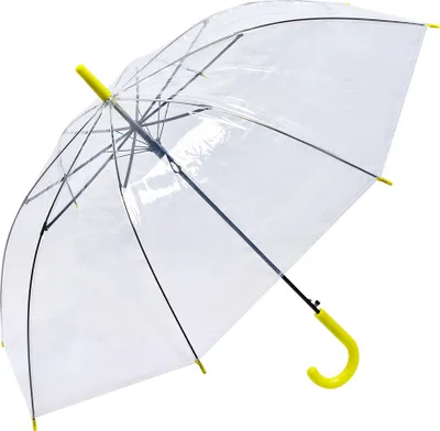 Produktbild von Clayre & Eef Erwachsenen-Regenschirm 80 cm Transparant Kunststoff