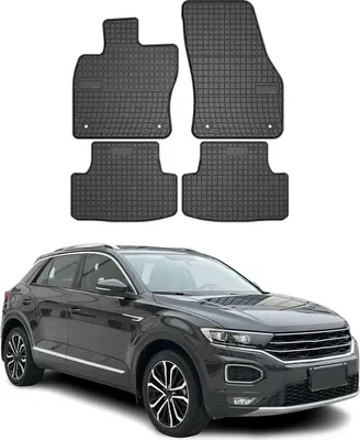 Produktbild von OMAC Gummi Fußmatten für VW T-Roc 2017-2025 Automatten TPE Schwarz 4x