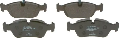 Produktbild von BOSCH Bremsbeläge Satz Vorne für BMW 3 Limousine (E46) 0 986 495 229