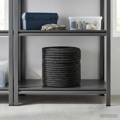 Obrázek produktu pro Jutové lano 10 mm Černá 100% jute Tossa