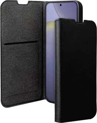 Produktbild von BigBen Connected, Etui Samsung Galaxy S25 Plus Mit Standfunktion Kartenfach, Schwarz