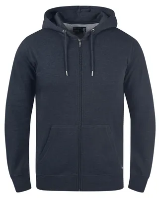 Produktbild von SOLID SDBerti Zip-Hood Herren Sweatjacke Kapuzenjacke Hoodie mit Kapuze Reißverschluss Kängurutasche Baumwollmischung Regular fit