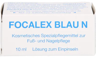 Produktbild von Focalex Blau N Lösung zur Fuß- und Nagelpflege, 10 ml Lösung