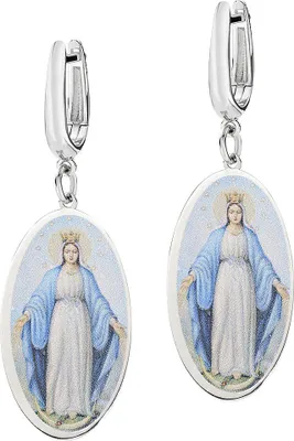 Produktbild von Ohrringen   Anhänger Amen Silber   Kollektion Devotion - frau
