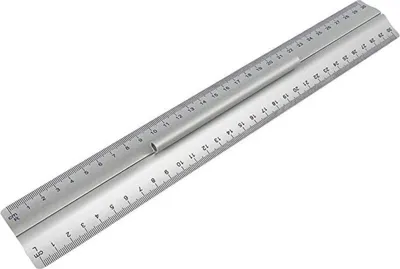 Immagine prodotto di WEDO Lineal, 300 mm, aus Aluminium, mit Griff