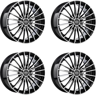 Produktbild von 4 Carmani Felgen 24 Karl 8.0x19 ET43 5x112 SWFP für Mercedes A-Klasse B-Klasse C-Coupé C-Klasse CL CLA CLE E-Klasse
