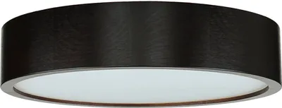 Obrázek produktu pro Stropní svítidlo kulaté Ø 37 cm dřevo hnědé nízkooslnivé 2x E27 stropní svítidlo chodba obývací pokoj ložnice