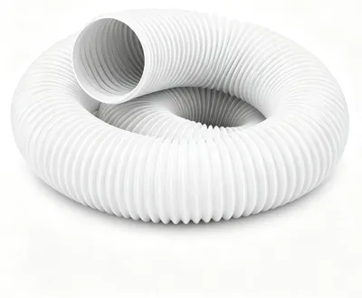 Abluftschlauch 150 mm, 1,5 m, flexibel, aus PP, für Klimaanlage & Trockner
