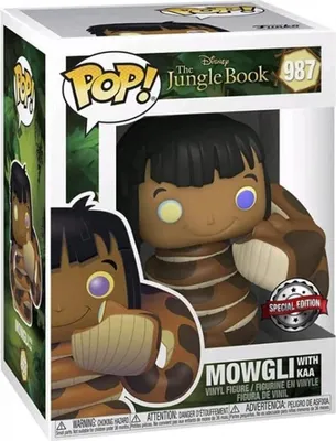 Image de Funko Pop! Disney - Exclusive Mowgli z Księgi Dżungli - Figurki Winylowa