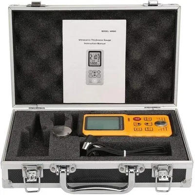 Productafbeelding van Digitale coatingdikte meter met LCD-scherm, meetbereik 1,0 - 300,0 mm, eenvoudig in gebruik.