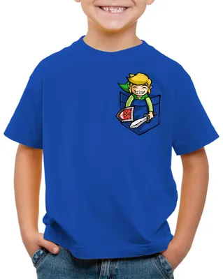 Produktbild von A.N.T. Link Brusttasche Kinder T-Shirt wild the breath of snes