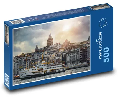 Obrázek produktu pro Puzzle 500 Istanbul a Galatská věž - martinpuzzle