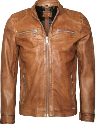 Produktbild von Maze Lederjacke Flint Herren brown 3XL