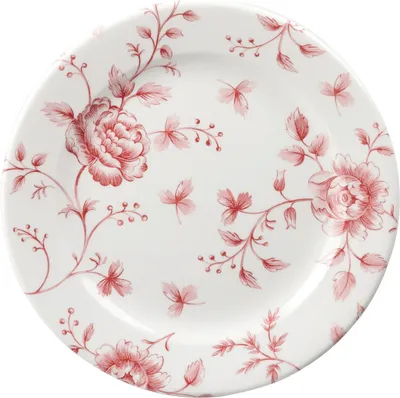 Produktbild von CHURCHILL Vintage Print Cranberry Rose Chintz Teller flach, ø: 170 mm