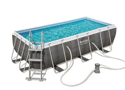 Obrázek produktu pro Bestway Bazén Power Steel Rattan 4,04 x 2,01 X 1 m - 56721