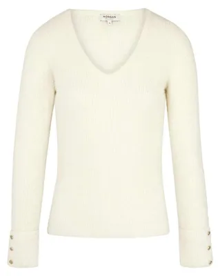Imagen del producto de Morgan, suéter, color marfil, talla XXL