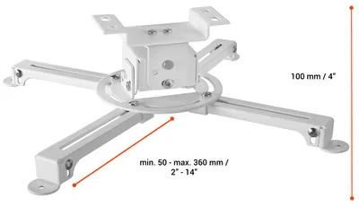 Produktbild von Celexon Multicel 1000 pro Beamer Halterung white