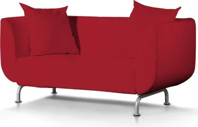 Produktbild von Dekoria Bezug für Strömstad 2-Sitzer Sofa, rot, Bezug für Sofa Stromstad 2-sitzer