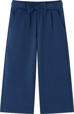 Produktbild von "2026 Promotion" Sporthosen, Kinderhosen, mit Weiten Beinen Marineblau 140 - Trainingshosen MM447