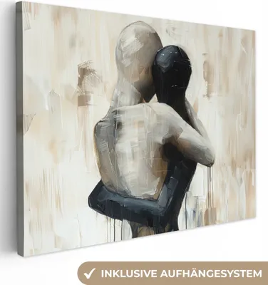Produktbild von Leinwandbilder 40x30 cm - Liebe, moderne Wandbilder für Wohnzimmer