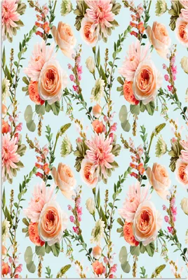 Produktbild von MuchoWow® Poster Blumen - Rosen - Rosa 120x180 cm - Kunstposter