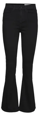 Produktbild von NOISY MAY NMSallie High Waist Flare Jeans Frauen Jeans schwarz W31L32