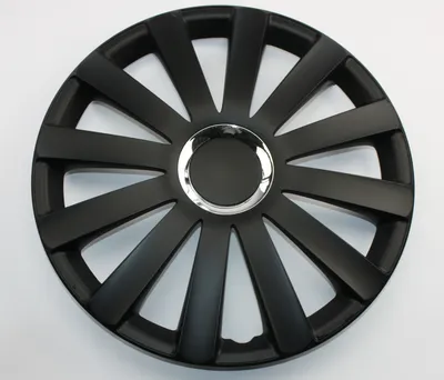 Produktbild von SET Radkappen Radzierblenden 4er Satz 16 Spyder pro black
