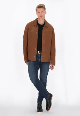 Produktbild von SAPORTA herren jacke - cognac, S
