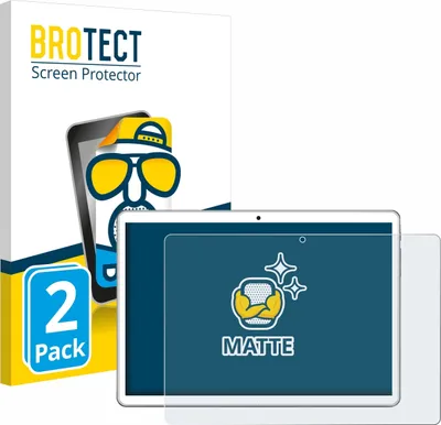 Produktbild von 2x BROTECT Schutzfolie für niuniutab KT107 Displayschutz Displayschutzfolie Folie Matt Entspiegelungsfolie