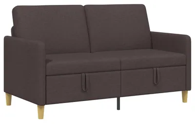 Obrázek produktu pro vidaXL Pohovka s úložným prostorem, tmavě hnědá, 152 x 78 x 87 cm, polyester