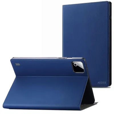 Productafbeelding van Accezz Classic Tablet Case voor de Xiaomi Pad 8 / 8 Pro - Donkerblauw