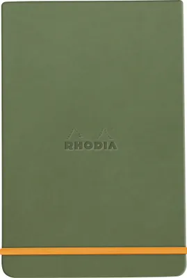 Produktbild von Rhodia Webnotepad A5 96 Bl liniert, mikroperforiert, 90g, Salbeigrün 194385C
