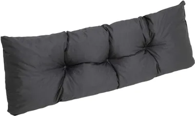 Zdjęcie produktu dla Poduszka na paletę antracyt | siedzisko 120x40cm | Poduszka ogrodowa | poduszka na europaletę | poduszka na palety | poduszka na ławkę