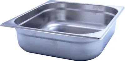 Produktbild von AcMax GN 2/3 Gastronormbehälter GN-Behälter Edelstahl  6,5 Liter tief 100mm Gastronorm
